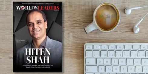 Hiten Shah Featured in World Leaders Magazine