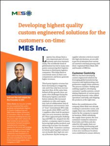 MES Featured in The Silicon Review