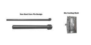 Mold-Tooling Core Pin Designs